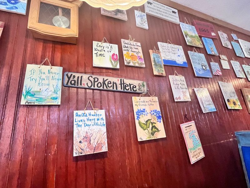 People Drive From Across Georgia For The Outrageously Delicious Breakfast At This Down-Home Restaurant - Decor Hint Nostalgic Decor That Gives Guests Plenty To Look At