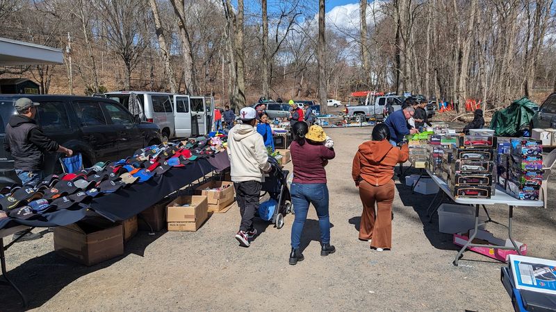 Rows Of Vendors And Unexpected Finds