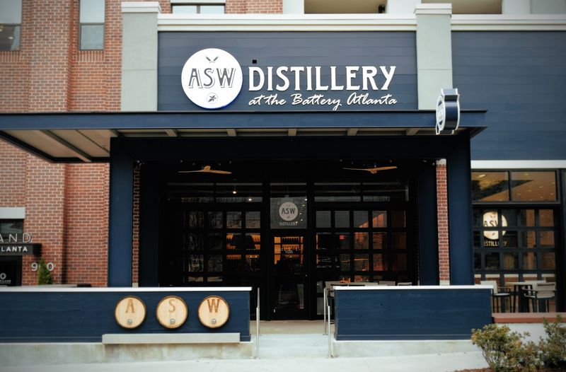 10 Amazing Georgia Factory Tours That Make For A Surprisingly Fun Day Trip - Decor Hint ASW Distillery At The Battery Atlanta