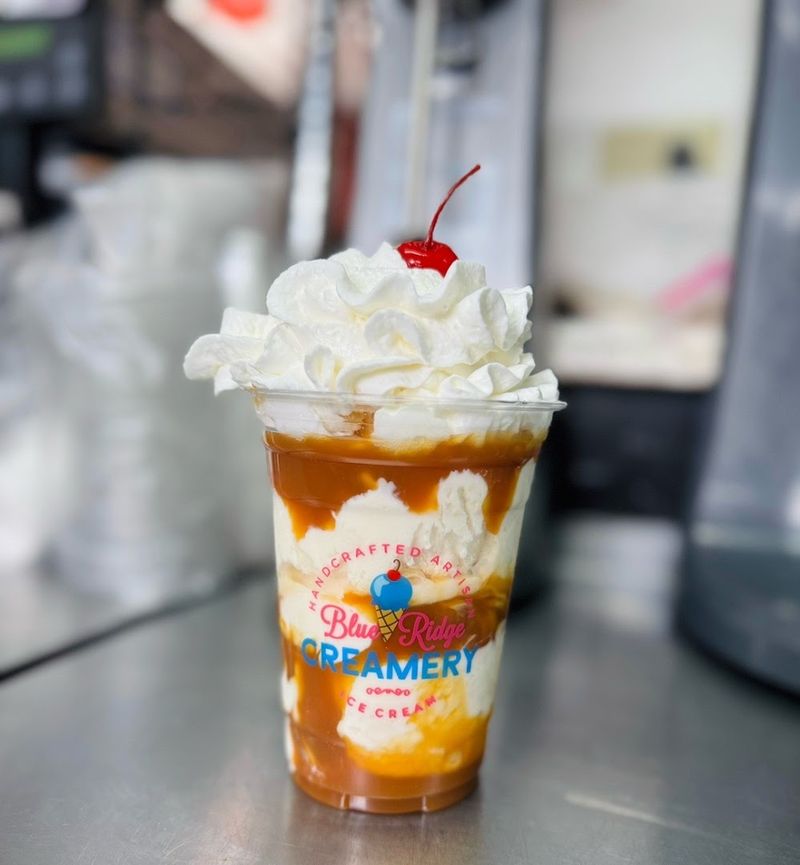 This North Georgia Creamery Makes Its Homemade Waffle Cones Fresh All Summer Long - Decor Hint A Memorable Part Of Any Blue Ridge Vacation