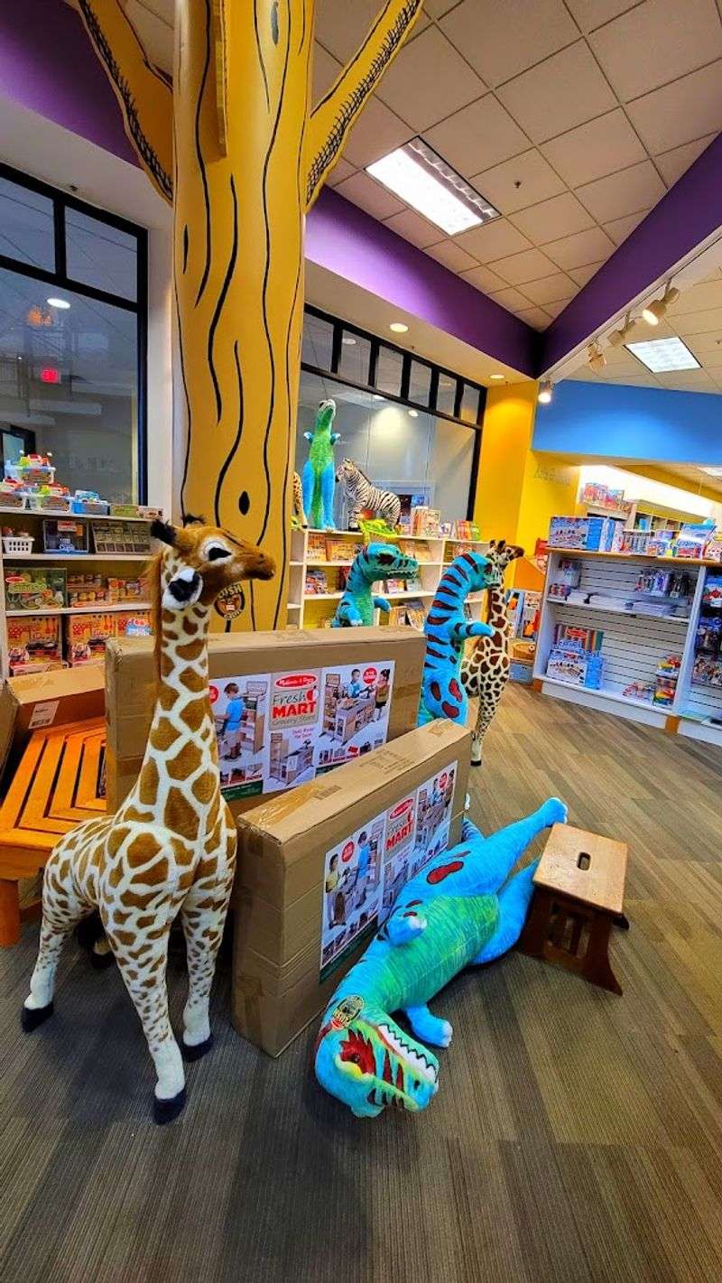 The Incredible Kids' Section On The Lower Floor