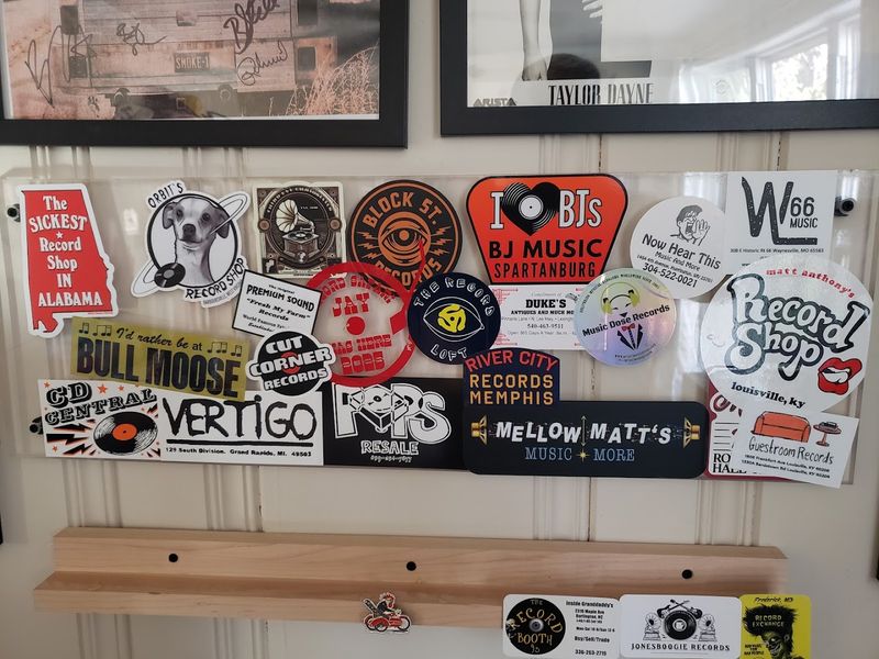 Merchandise Including Cool Shirts And Collectible Stickers