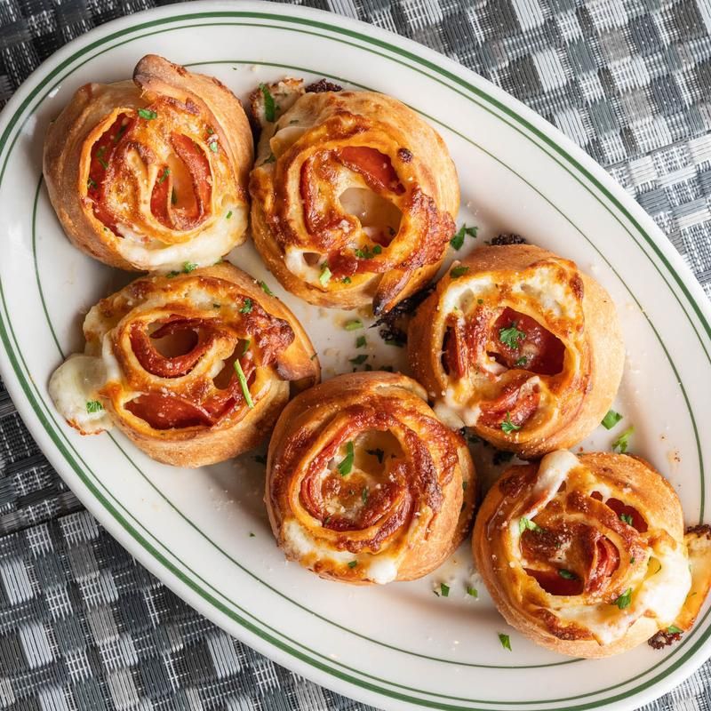 This North Carolina Pizzeria Serves Pizza Pinwheels That Look Like Cheesy Little Spirals - Decor Hint Marinara Dunking Turns The Fun Up Fast