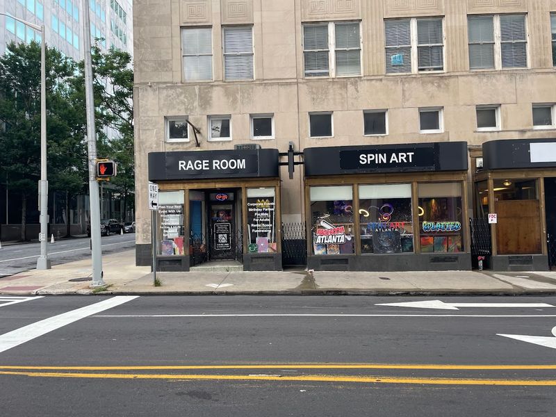 Spin Art Splatter Paint, Rage Room And Game Show