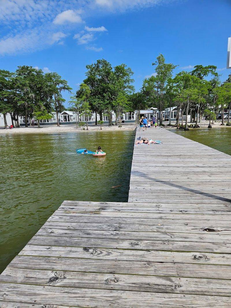 No Ocean Waves Make The Water Feel Calm And Family-Friendly