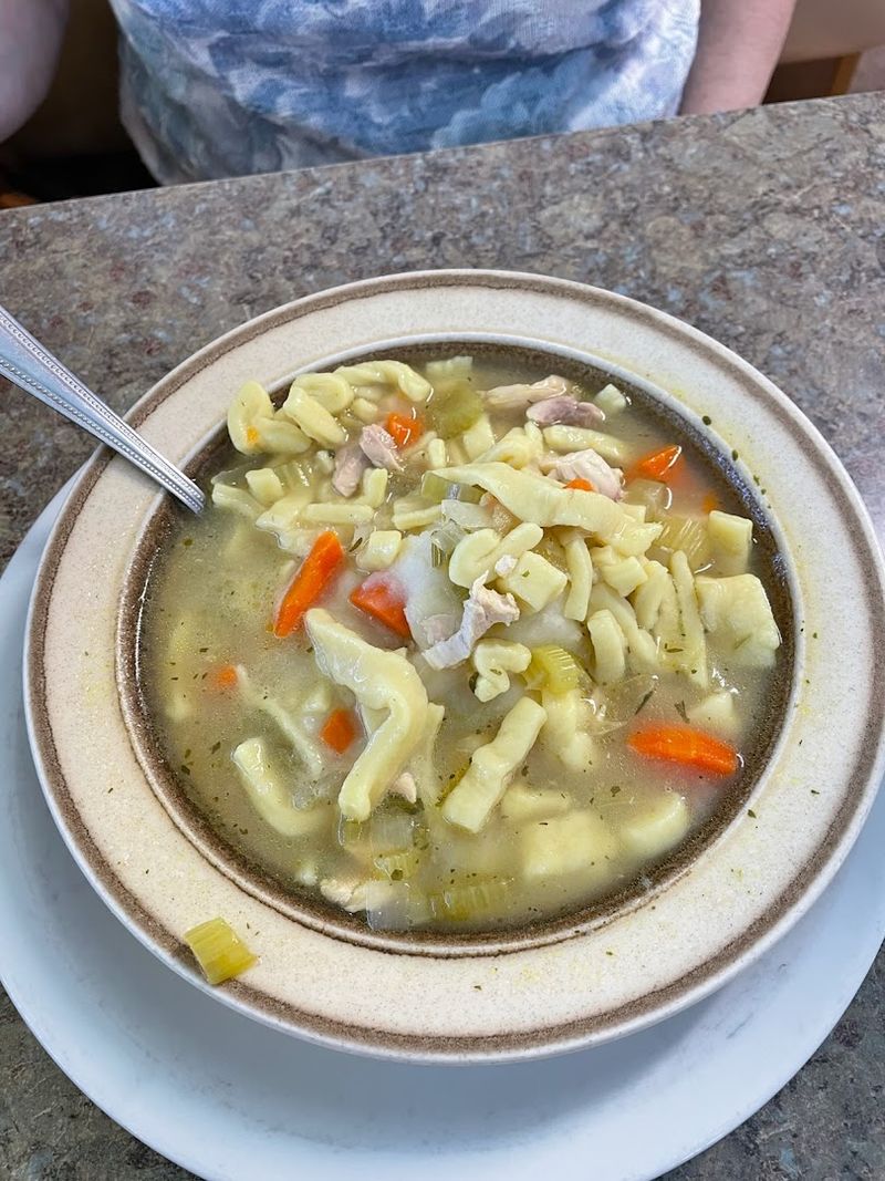 Home-Cooked Plates Give The Cafe Its Nearly 90-Year Pull