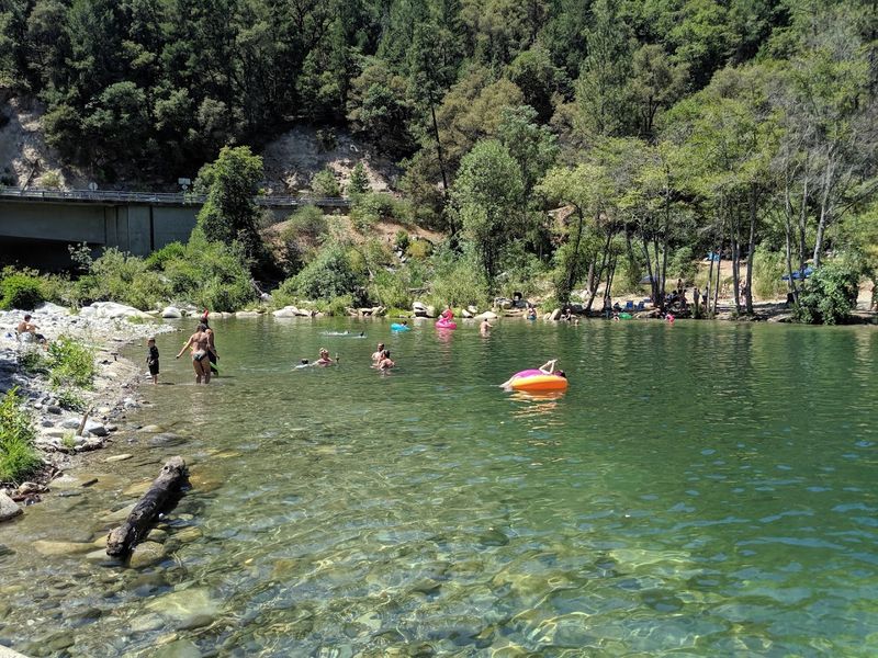Oregon Creek Day Use Area, North Yuba River, near Camptonville