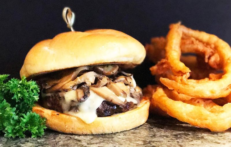 These Western North Carolina Burgers Are Worth Thinking About Long After The Last Bite - Decor Hint Riverwatch Bar & Grill