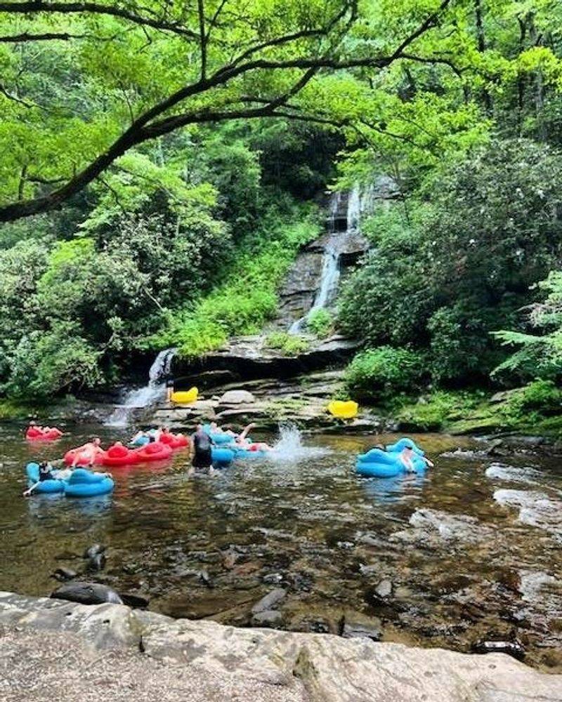 Summer Tubers Give Deep Creek Extra Energy