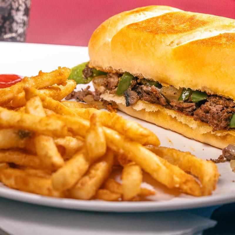 There Are Gyros And Cheesesteaks Too