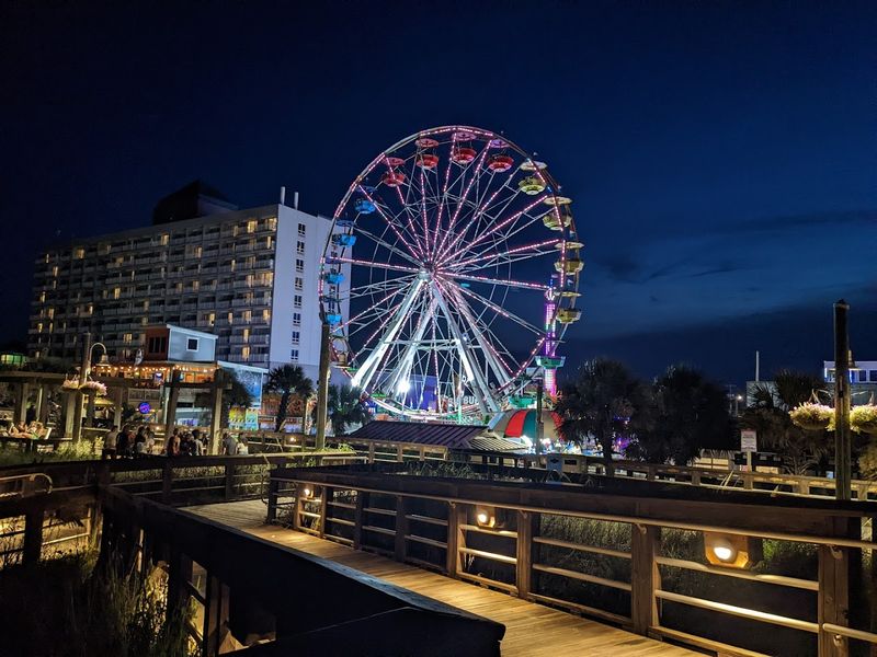 The Ferris Wheel Gives The Shoreline Its Big Photo Moment