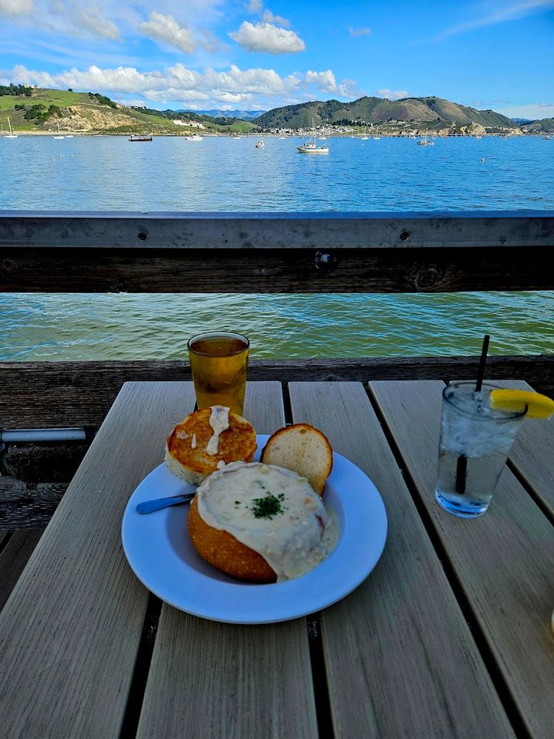 This California Pier Restaurant Was Named One Of America's Best Waterfront Dining Spots - Decor Hint Clam Chowder Is One Of The Big Menu Draws