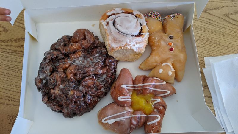 Apple Fritters As Big As A Plate
