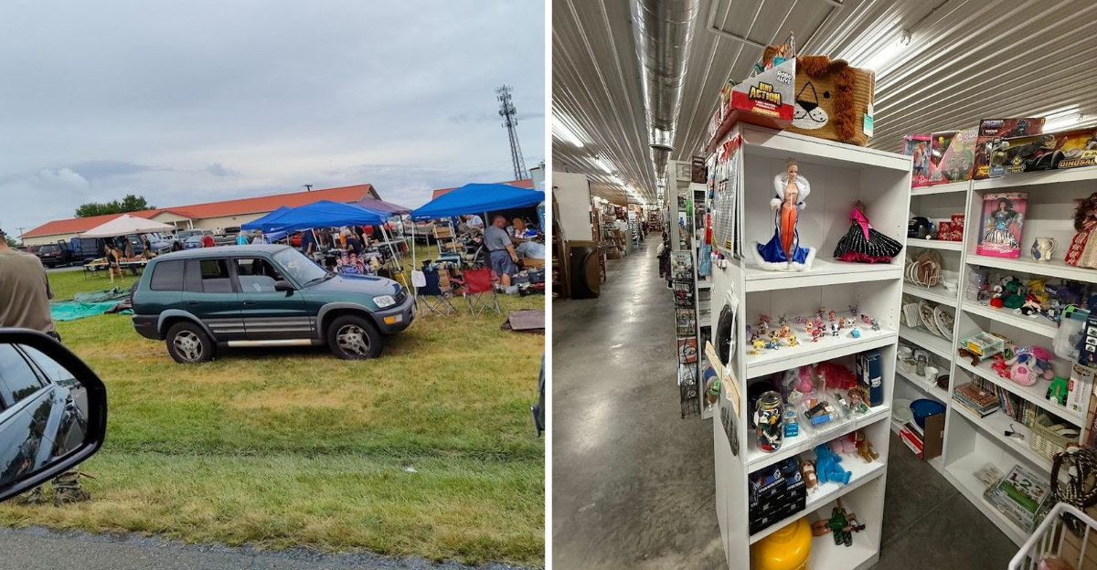 Clearing Your Schedule For This Virginia Flea Market Pays Off Every Time - Decor Hint