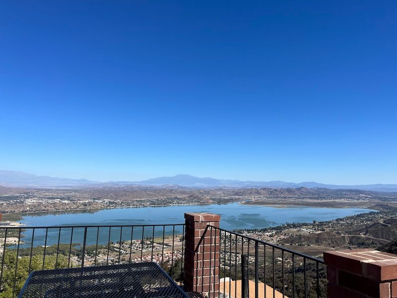 Lake Elsinore Looks Different From Up Here