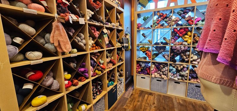 Creative Locals Are Flocking To This Cozy North Carolina Yarn Shop For Colorful Finds - Decor Hint You'll Lose Track Of Time Between These Colorful Yarn Walls