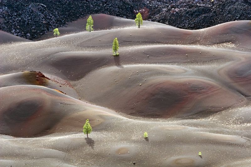 Lassen Volcanic National Park Painted Dunes, Mineral