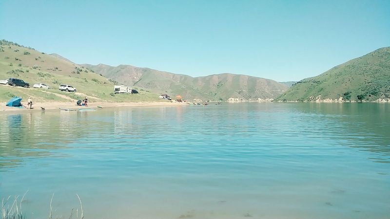 Sandy Point Beach At Lucky Peak State Park