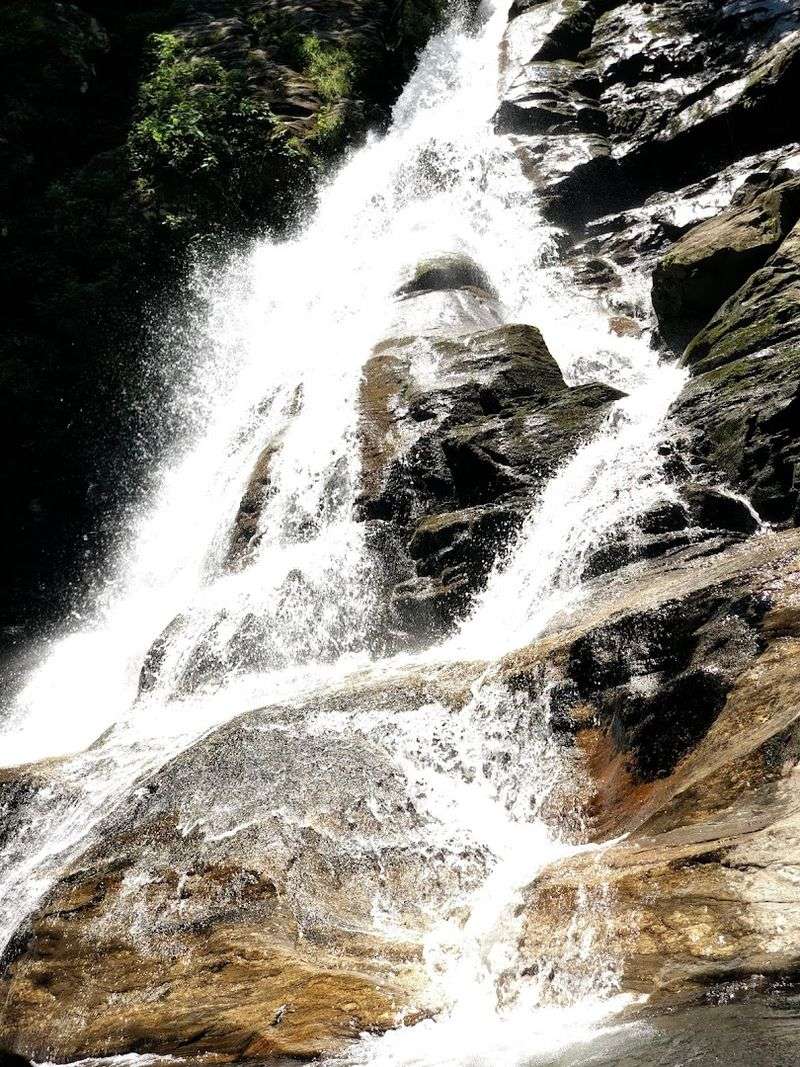 The Sound Of The Falls Guides You Down The Trail