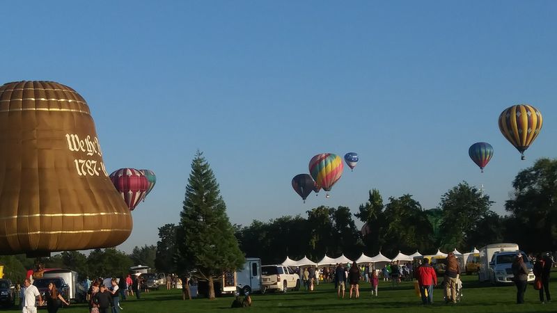 This Idaho Balloon Festival Fills The Boise Sky With Color In The Most Magical Way - Decor Hint This 35th Anniversary Weekend Feels Built For Looking Up