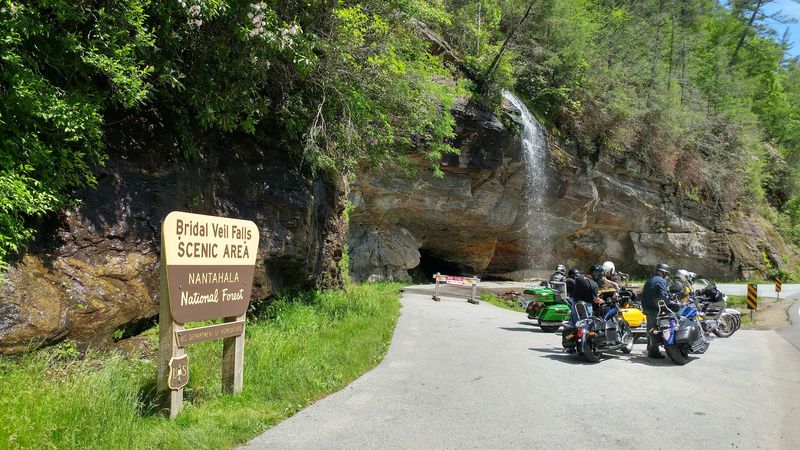 Bridal Veil Falls Makes The Drive Feel Almost Too Easy