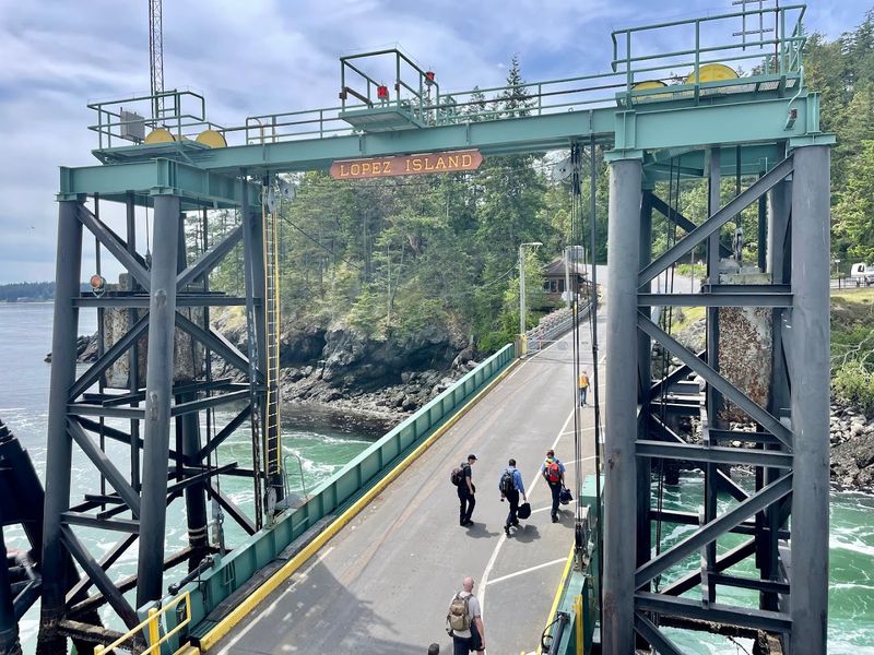 Lopez Village, Lopez Island Via Anacortes–Lopez Island Ferry