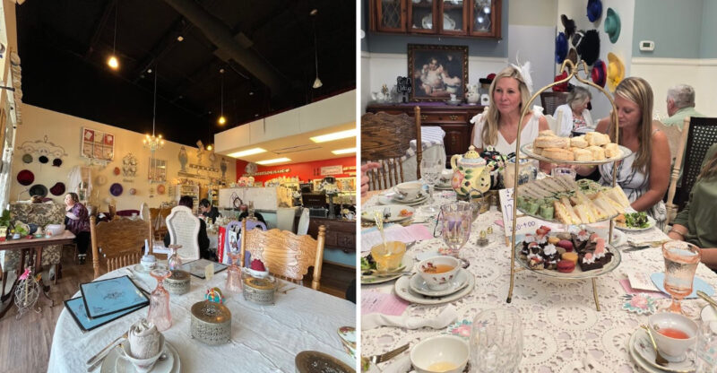 Elegant Tea Service And Charming Vintage Decor Make This Georgia Tea Room Worth Slowing Down For