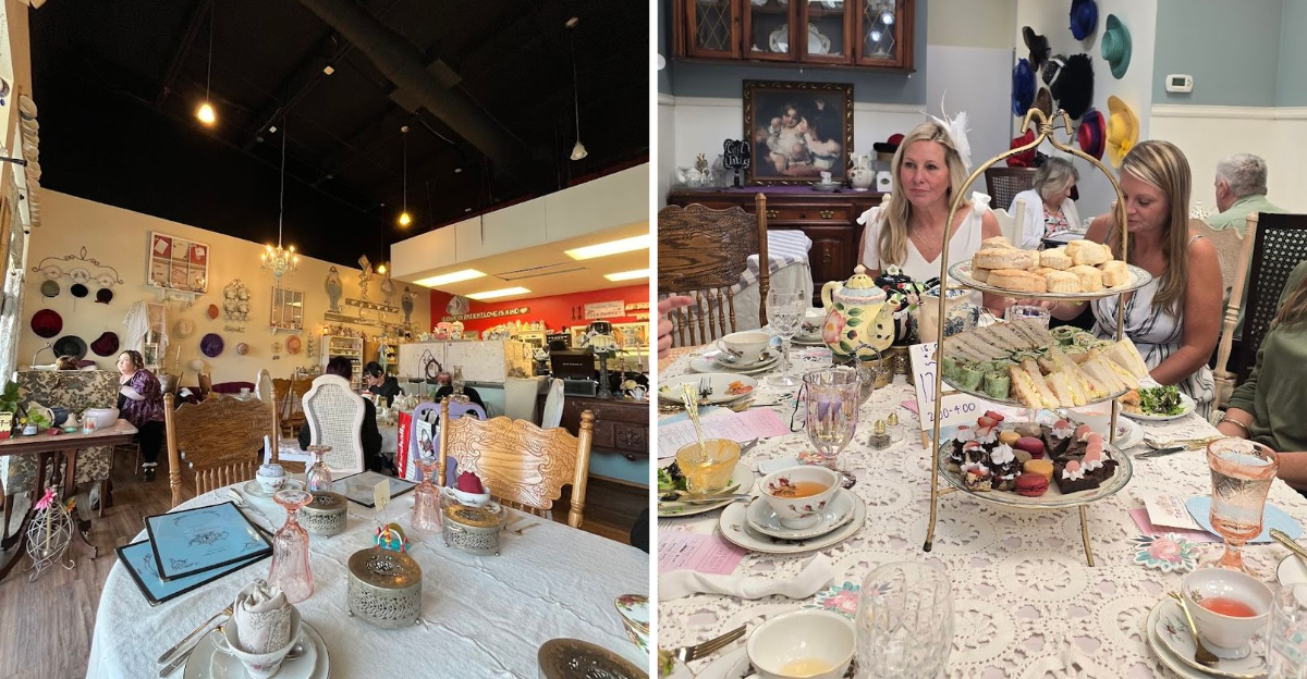 Elegant Tea Service And Charming Vintage Decor Make This Georgia Tea Room Worth Slowing Down For - Decor Hint