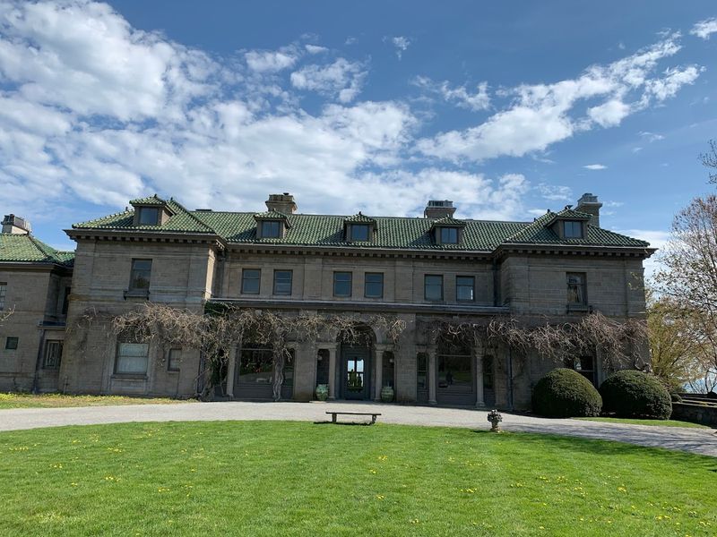 A Seaside Park With Mansion Views
