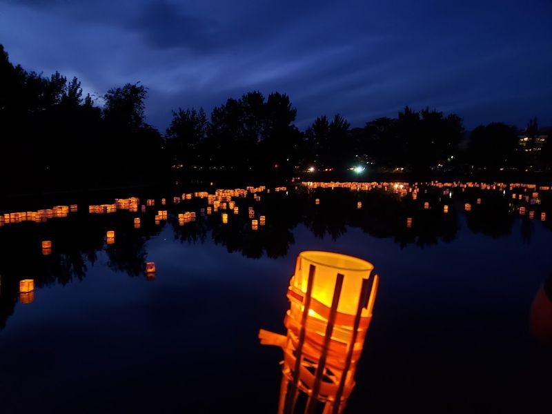 Thousands Of Lights Give The Night Its Big Reveal