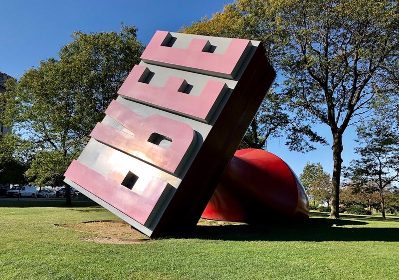 Free Stamp Sculpture, Cleveland