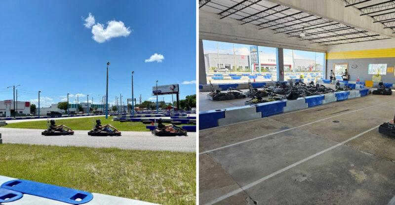 Floridians Are Driving Far To This Huge Go-Kart Track That’s Fun For All Ages