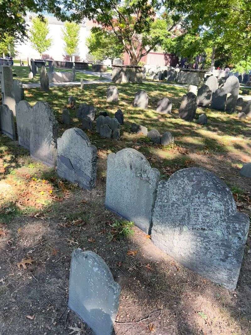 Charter Street Cemetery And Old Burying Point