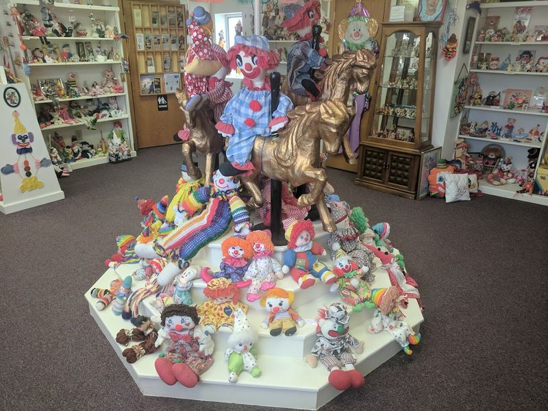 Display Cases Are Filled With Every Kind Of Klown Personality
