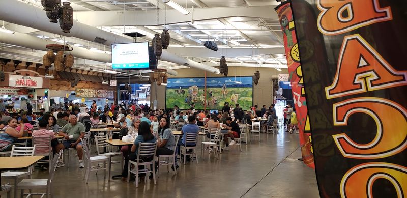 A Food Court Packed With Latin Flavors And Live Music