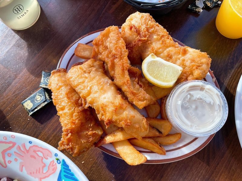 Fish And Chips Are The Other Big Crowd Magnet