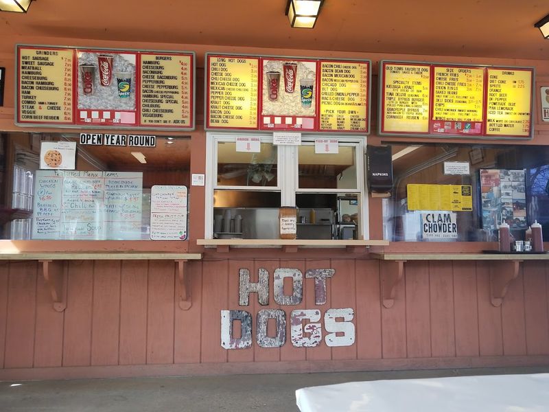 This Homey Massachusetts Hot Dog Joint Has Burgers So Good They Might Steal The Show - Decor Hint The Atmosphere Is Part Of The Meal