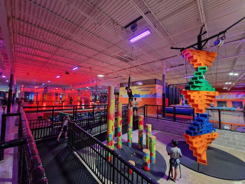 10 Huge Indoor Playgrounds In Connecticut That Are Seriously Fun For All Ages - Decor Hint Urban Air Adventure Park, Orange