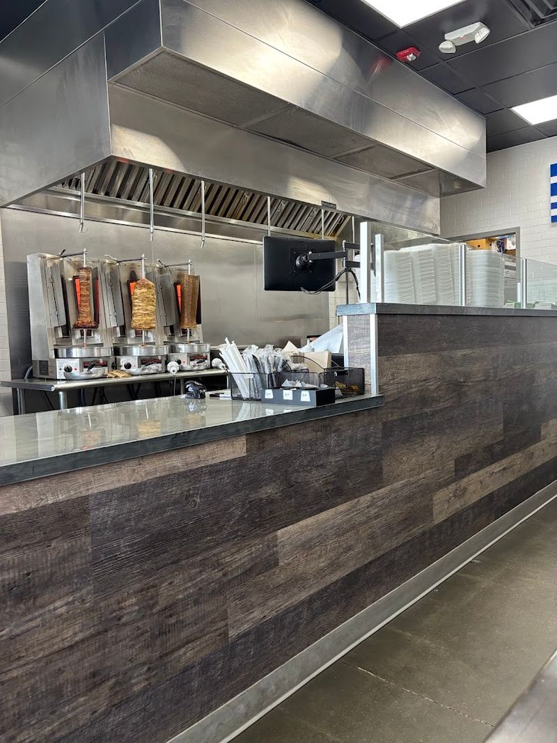 We Found An Authentic Greek Gyro Hiding In An Unexpected North Carolina Suburb - Decor Hint One Suburban Shopping Center Leads Straight To Greece