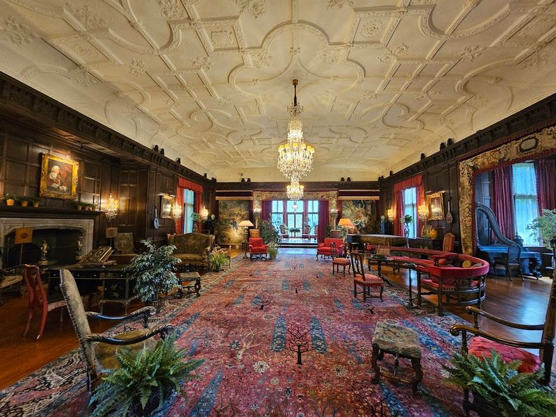 One Hidden Ohio Destination Looks Like Something From A Dream - Decor Hint Inside The 65-Room Manor House