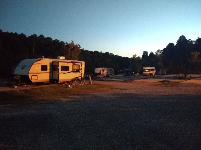 Camping Between Two Lakes