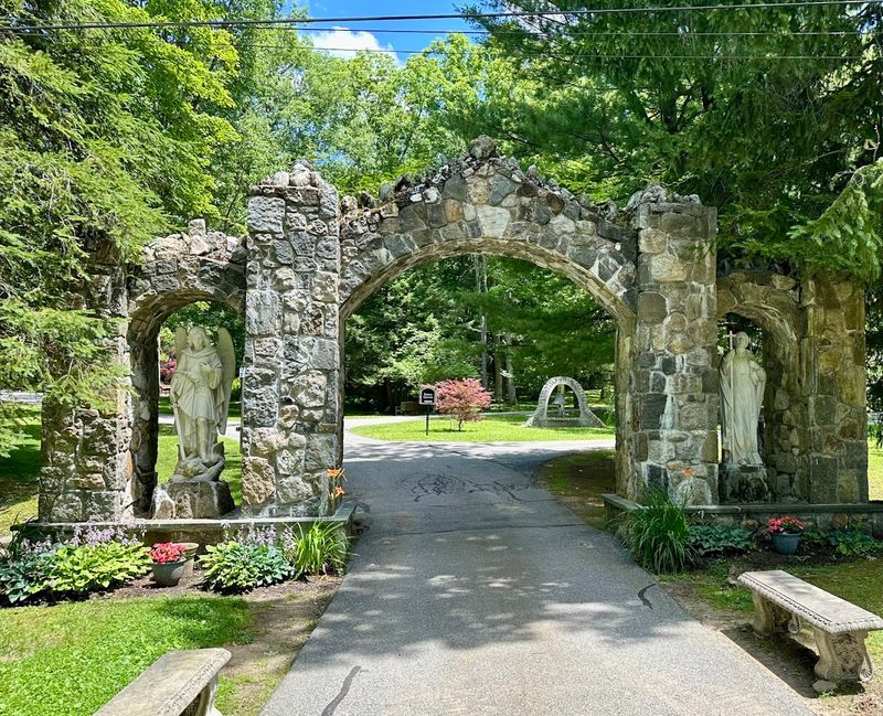 These 10 Stunning Connecticut Destinations Feel Like A Trip Through Europe - Decor Hint Lourdes In Litchfield Shrine, Litchfield