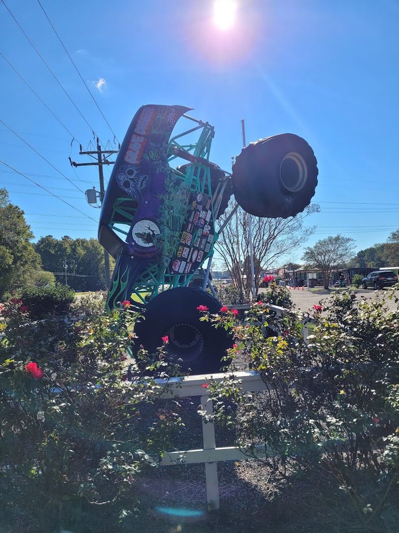 The Giant Tires Make Regular Cars Look Nervous