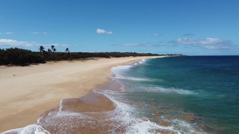 Papohaku Beach, Maunaloa, Molokai