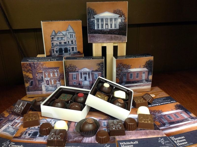 You'll Find The Most Beautiful Hand-Painted Chocolates Throughout Kentucky At This Boutique - Decor Hint Bourbon-Infused Truffles Rooted In Kentucky Tradition