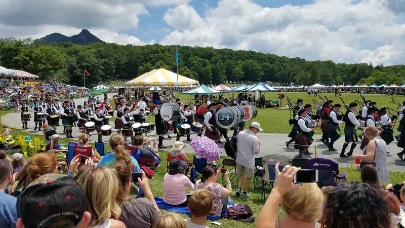 MacRae Meadows Turns Into A Sea Of Kilts And Clan Tents