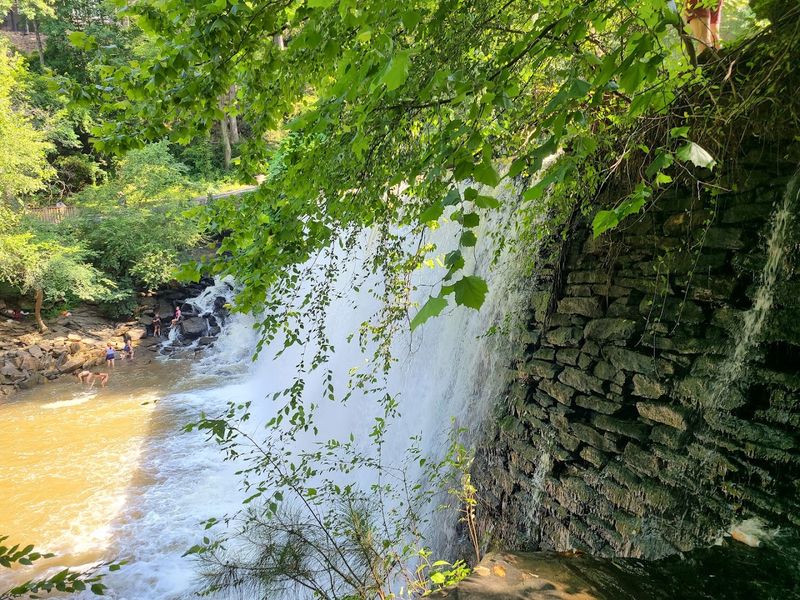 Roswell Mill Waterfall