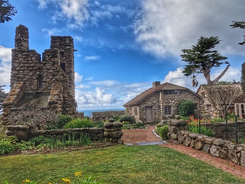 12 California Creative Hideaways Where Famous Artists Went To Disappear, Reset, And Make Something Brilliant - Decor Hint Tor House and Hawk Tower, Carmel-by-the-Sea