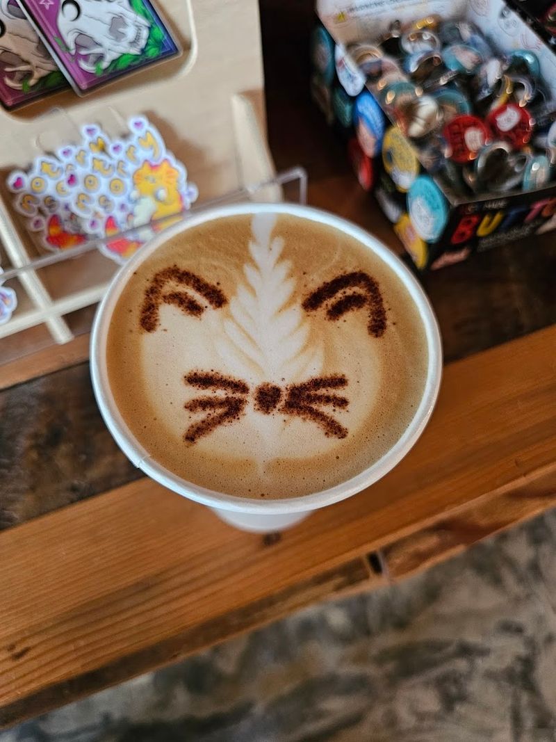 This Washington Cat Café Lets You Sip Something Cozy While Rescue Cats Steal Your Heart - Decor Hint The Drinks Menu Is A Real Highlight