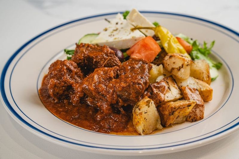 This Is Kentucky's Best Greek Restaurant Where Authenticity Meets Southern Hospitality - Decor Hint Greek Sausage Platter Worth Sharing
